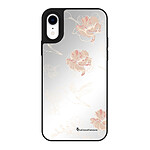 LaCoqueFrançaise Coque iPhone XR miroir Fleurs Blanches Design