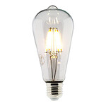 elexity - Ampoule Déco filament LED ST64 4W E27 470lm 2700K (blanc chaud)
