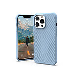 UAG Coque pour iPhone 13 Pro [U] Dot Magsafe Case Soft touch à points Bleu
