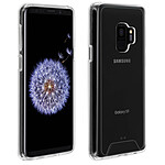 Avizar Coque Samsung Galaxy S9 Protection Cristal Bi-matière Antichocs Transparent