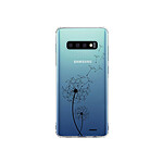Evetane Coque Samsung Galaxy S10 Plus 360 intégrale transparente Motif Pissenlit Tendance