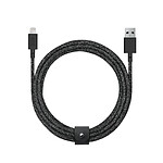 Native Union Eco Belt Câble USB-A vers Lightning 3m Noir