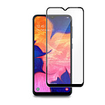 Tiger Verre de protection d'écran pour Samsung Galaxy A10 Incurvé Antichoc Noir transparent