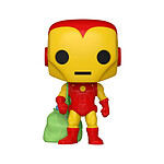 Marvel Holiday - Figurine POP! Iron Man w/Bag 9 cm
