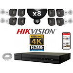 Hikvision Kit Vidéo Surveillance PRO IP (8 caméra)