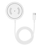 LinQ Chargeur MagSafe iPhone Puissance 15W Charge rapide Indicateurs LED  Blanc