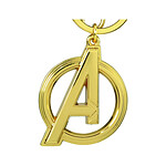Marvel - Porte-clés métal Avengers Classic A Logo Gold Colored
