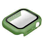 Avizar Coque Apple Watch Serie 7 (41mm) Rigide Ultra-fine Vitre de Protection vert