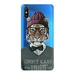 Evetane Coque Xiaomi Redmi 9A 360 intégrale transparente Motif Tigre Fashion Tendance