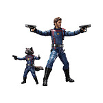 Les Gardiens de la Galaxie 3 - Figurines S.H. Figuarts Star Lord & Rocket Raccoon 6-15 cm