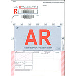 APLI Boîte de 250 recommandés internationaux IBR1 avec AR