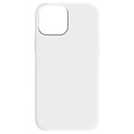 Moxie Coque pour iPhone 15 Plus Semi-rigide Intérieur Microfibre Blanc