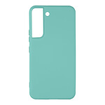 Avizar Coque Samsung Galaxy S22 Silicone Semi-rigide Finition Soft-touch Fine Turquoise