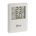 Otio-Thermomètre / Hygromètre intérieur magnétique - Blanc - Otio