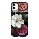 LaCoqueFrançaise Coque iPhone 12 Mini Silicone Liquide Douce Fleurs roses