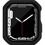Itskins Coque pour Apple Watch 4/5/6/SE/7 38-40mm Renforcée Hybrid Solid R 100% Plastique recyclé Noir