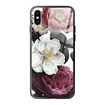 LaCoqueFrançaise Coque iPhone X/Xs Coque Soft Touch Glossy Fleurs roses Design