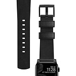 Nomad Bracelet Watch 42 et 44 mm Cuir Premium Collection Black Hardware Noir