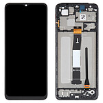 Clappio Bloc Complet pour Xiaomi Redmi 12C Écran LCD et Vitre Tactile et Châssis Compatible  Noir