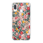 LaCoqueFrançaise Coque Samsung Galaxy A40 360 intégrale transparente Motif Fleurs Beige et Rose Tendance