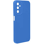 Avizar Coque pour Samsung Galaxy A15 Silicone Mat Protection Caméra Bleu