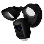Ring - Caméra extérieure avec détecteur, projecteur et sirène Noir
