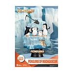 Les Pingouins de Madagascar - Diorama D-Stage Skipper, Kowalski, Private & Rico 14 cm