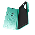 Forcell Étui pour Samsung Galaxy S22 Ultra Portefeuille Support Vidéo Mandala Arbre Vert