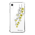 LaCoqueFrançaise Coque iPhone Xr Silicone antichocs Solides coins renforcés  transparente Motif Fleurs Cerisiers