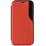Avizar Étui Folio pour iPhone 15 Plus Clapet Support Vidéo  Orange