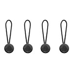 PEAK DESIGN Lot de 4 micro attaches - Black 4-PK-AN-BK-4