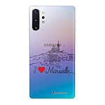 LaCoqueFrançaise Coque Samsung Galaxy Note 10 Plus 360 intégrale transparente Motif J'aime Marseille Tendance