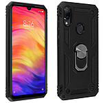 Avizar Coque Redmi Note 7 Bi matière Rigide et Souple Bague Support Vidéo