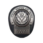 Batman - Réplique 1/1 The Dark Knight Gotham City SWAT Badge Limited Edition