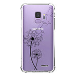 Evetane Coque Samsung Galaxy S9 anti-choc souple angles renforcés transparente Motif Pissenlit