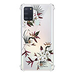 LaCoqueFrançaise Coque Samsung Galaxy A21S anti-choc souple angles renforcés transparente Motif Fleurs Sauvages