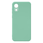 Avizar Coque pour Samsung Galaxy A03 Core Silicone Semi-rigide Finition Soft-touch Fine turquoise