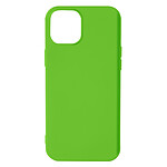 Avizar Coque iPhone 13 Mini Silicone Semi-rigide Finition Soft-touch vert