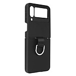 Avizar Coque pour Samsung Galaxy Z Flip 4 Rigide Bague de maintien vidéo noir