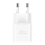 Swissten Chargeur Secteur USB C Power Delivery 35W USB Quick Charge 4.0 27W Blanc