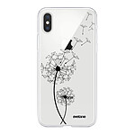 Evetane Coque iPhone Xs Max 360 intégrale transparente Motif Pissenlit Tendance