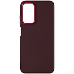 Avizar Coque pour Samsung Galaxy A25 5G Rigide Contour Caméra Métallisé Bordeaux