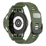 Avizar Bracelet pour Galaxy Watch 5 / 5 Pro / 4 Silicone Ajustable  vert
