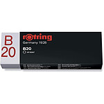 ROTRING Gomme Rapid-Eraser B20 blanche x 20