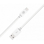 BigBen Connected Câble USB A/USB C 1,2m - 3A Blanc