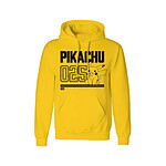 Pokémon - Sweat à capuche Pikachu Line Art - Taille S