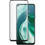 BIGBEN CONNECTED Protège écran Huawei P40 Lite 5G Anti-rayures Verre Trempé 2.5D Noir transparent