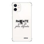 Evetane Coque iPhone 12 mini anti-choc souple angles renforcés transparente Motif Parfaite Avec De Jolis Défauts