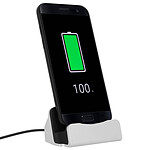Avizar Station d'accueil Smartphone Charge & Synchro connecteur USB type C - Argent