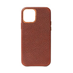 Decoded Coque en cuir pour iPhone 12 Mini Marron